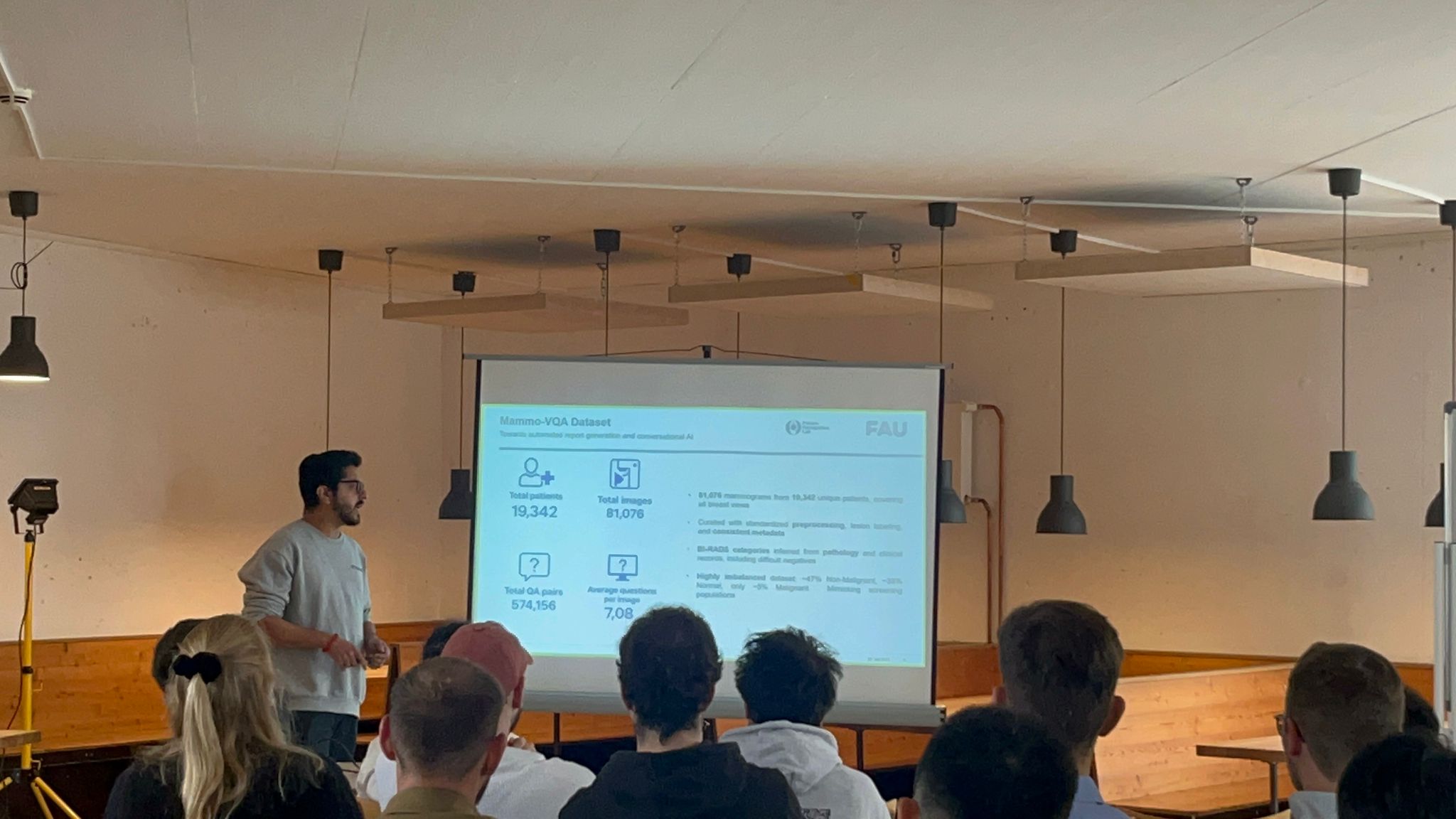 Presentation at Pattern Recognition Symposium, Austria